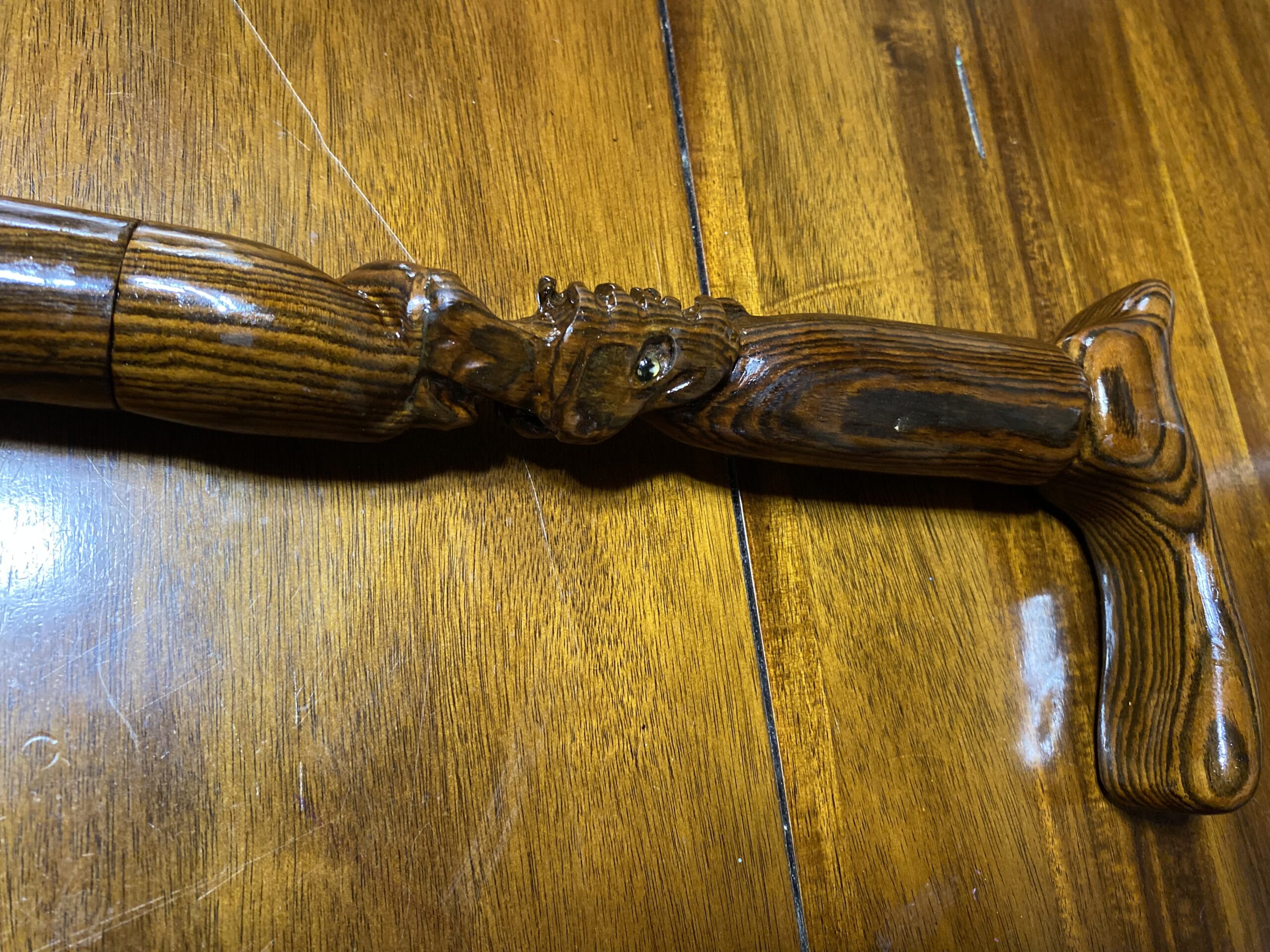 Bocote Cane - Dragon