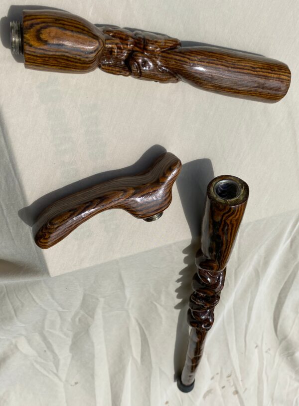 Bocote Cane - Dragon - Image 2