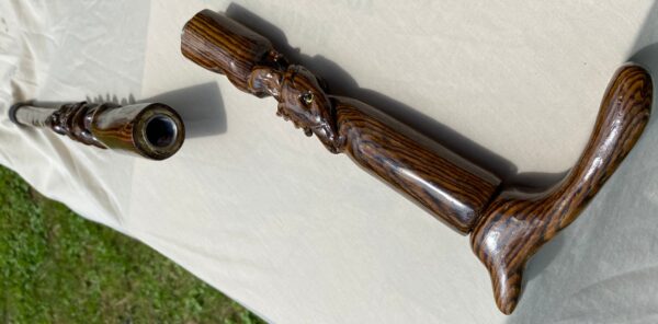 Bocote Cane - Dragon - Image 6