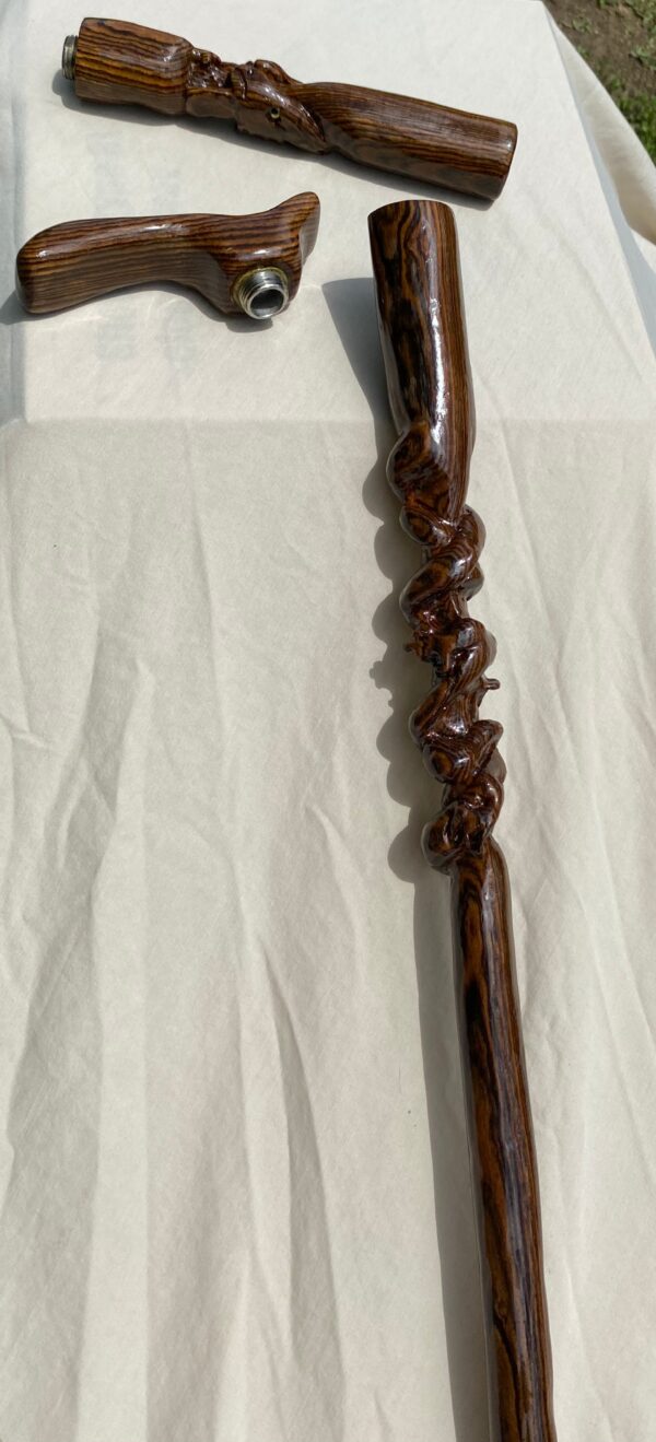 Bocote Cane - Dragon - Image 10