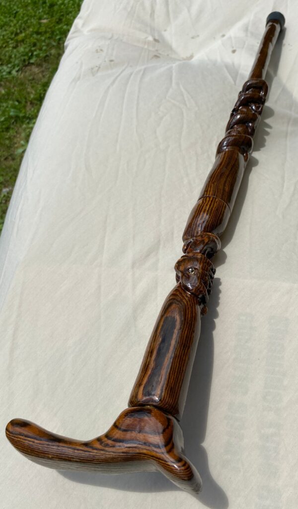 Bocote Cane - Dragon - Image 7