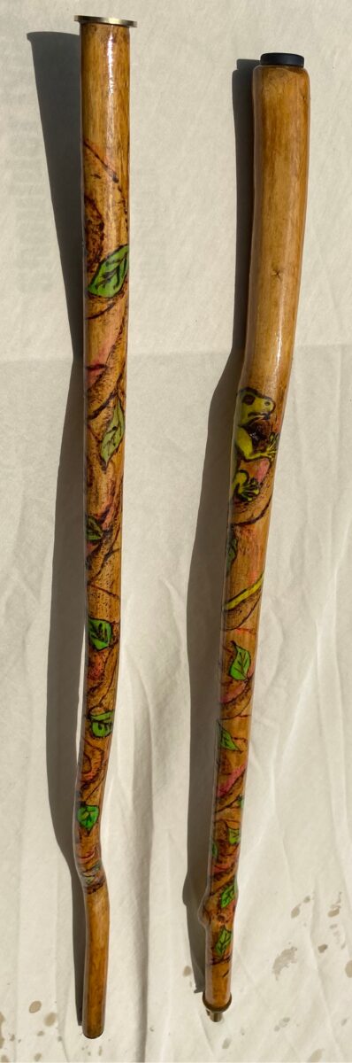 Lizard Glow Stick Stash Stick