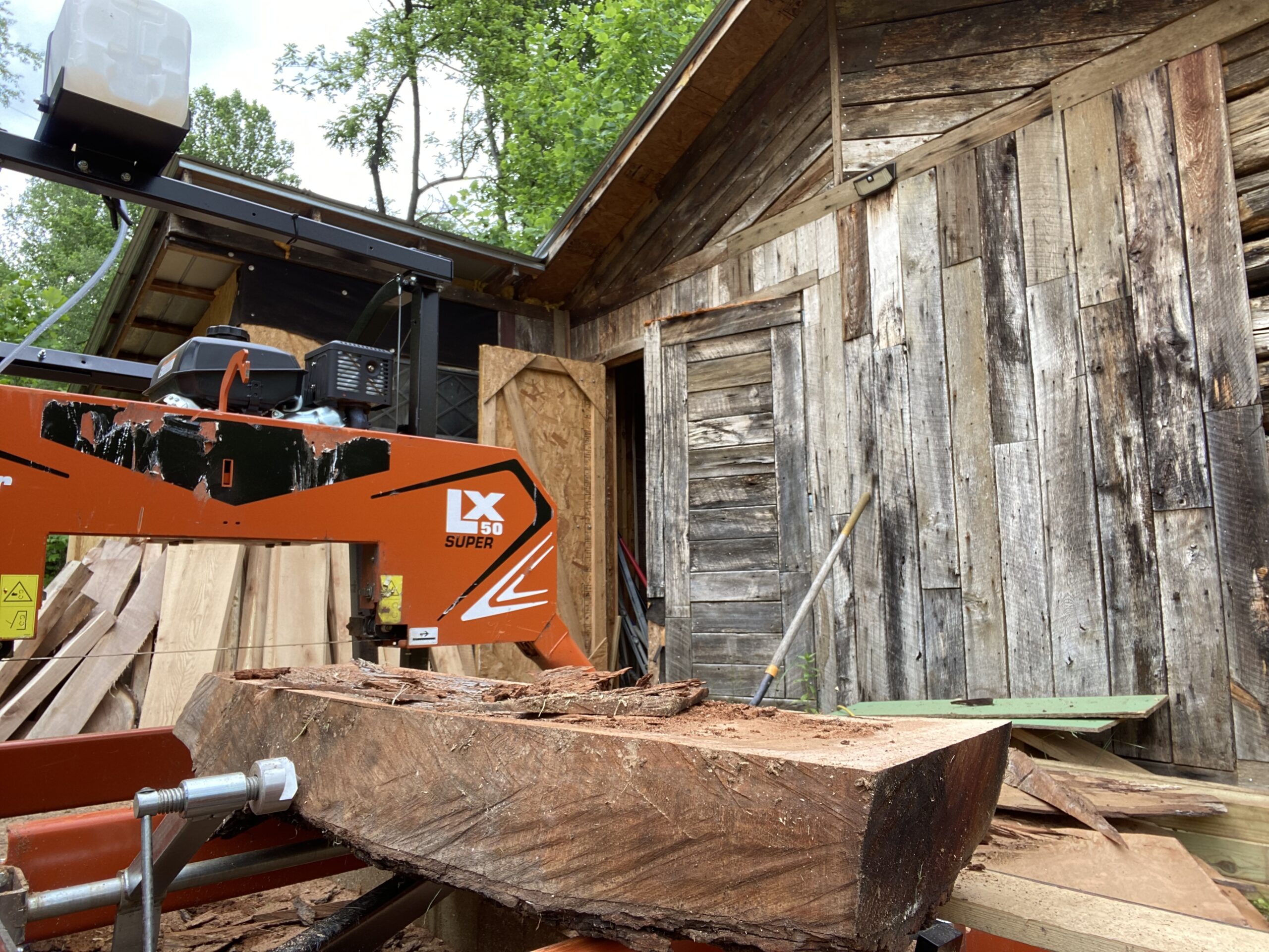 sawmill cherry log 2 whittier nc asheville waynesville sylva cherokee