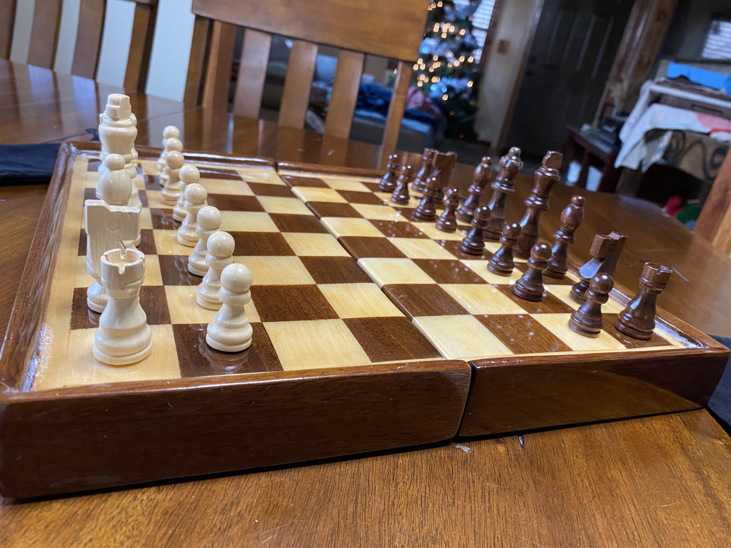 Chess Box - Ipe and Basswood